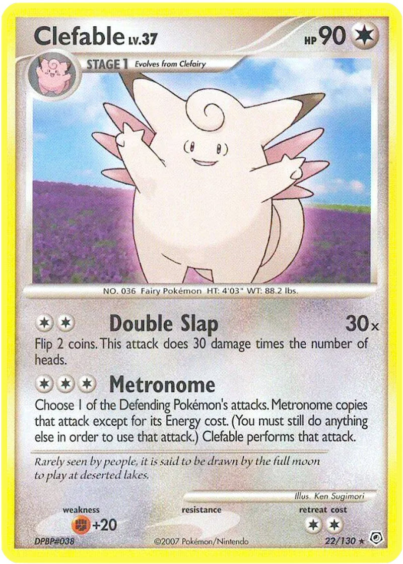 Image for Clefable (22/130) [Diamond and Pearl] - Pokemon