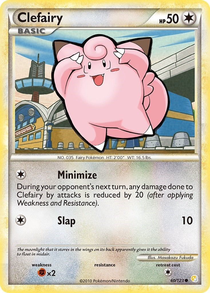Image for Clefairy (60/123) [HeartGold SoulSilver] - Pokemon
