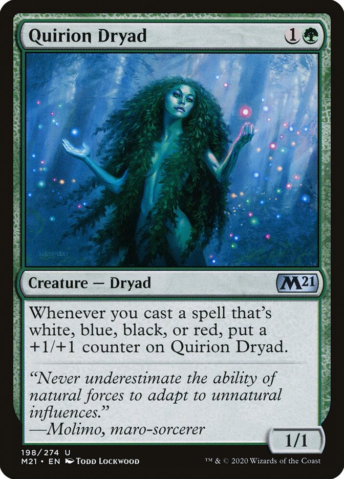 Quirion Dryad (198) (Core Set 2021)