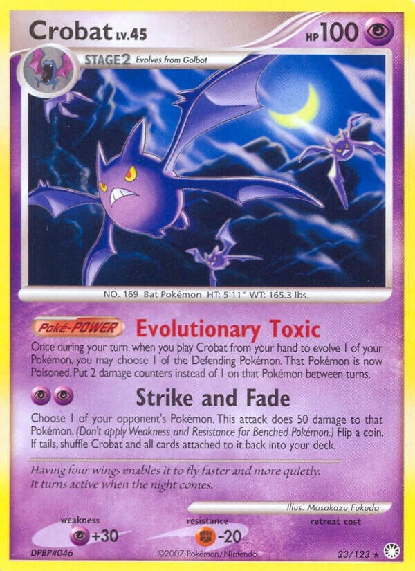 Image for Crobat (23/123) [Mysterious Treasures] - Pokemon