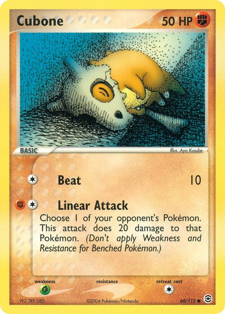 Image for Cubone (60/112) [FireRed & LeafGreen] - Pokemon