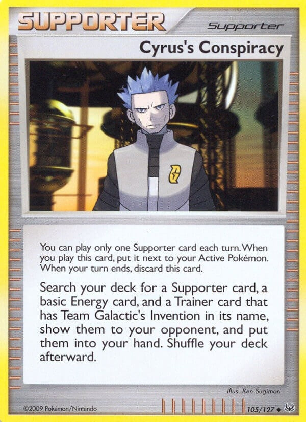 Image for Cyrus's Conspiracy (105/127) [Platinum] - Pokemon