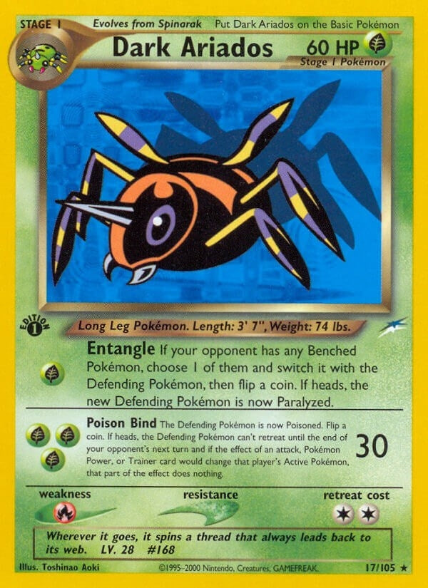 Image for Dark Ariados (017/105) [Neo Destiny] - Pokemon
