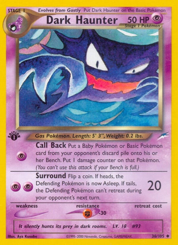 Dark Haunter (036/105) [Neo Destiny]