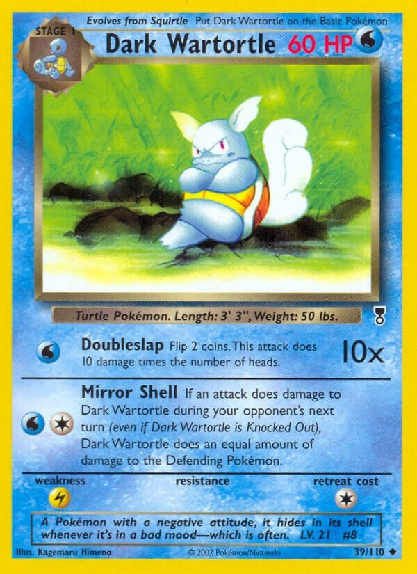 Image for Dark Wartortle (039/110) [Legendary Collection] - Pokemon