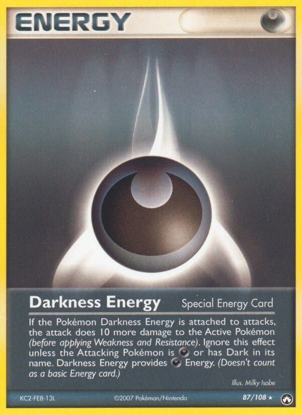 Image for Darkness Energy (Special) (87/108) [Power Keepers] - Pokemon
