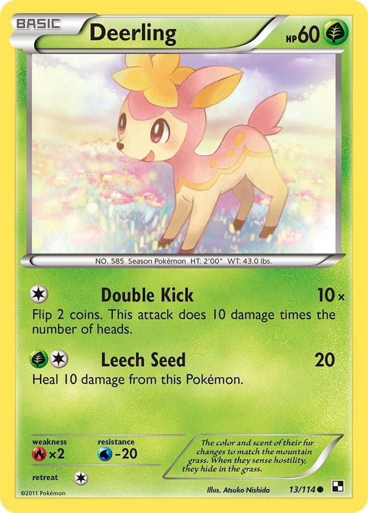 Image for Deerling (13/114) [Black and White] - Pokemon