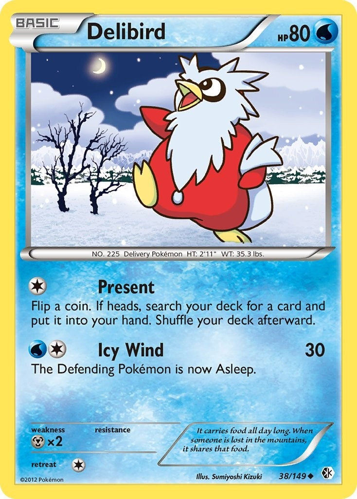 Image for Delibird (38/149) [Boundaries Crossed] - Pokemon