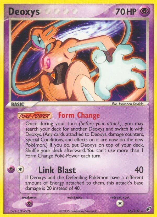 Image for Deoxys (Normal Forme) (16/107) [Deoxys] - Pokemon