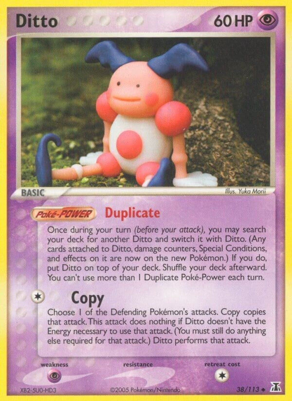 Image for Ditto - 038/113 (Mr. Mime) (38/113) [Delta Species] - Pokemon
