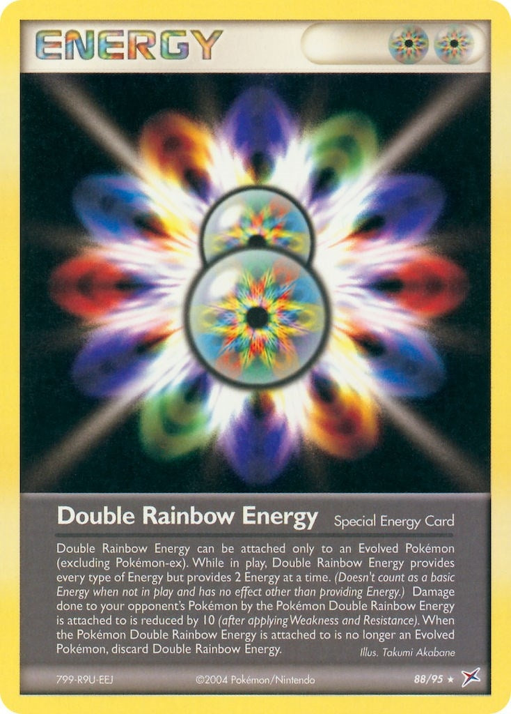 Image for Double Rainbow Energy (88/95) [Team Magma vs Team Aqua] - Pokemon