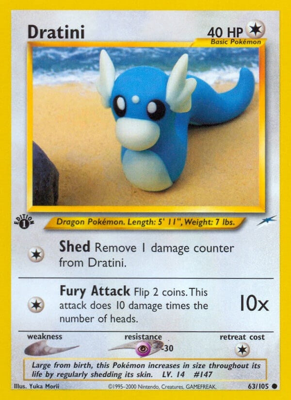 Image for Dratini (063/105) [Neo Destiny] - Pokemon