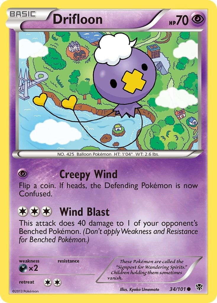 Image for Drifloon (34/101) [Plasma Blast] - Pokemon