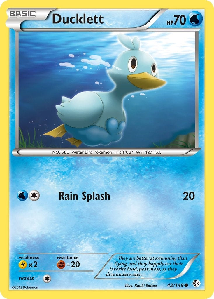 Image for Ducklett (42/149) [Boundaries Crossed] - Pokemon