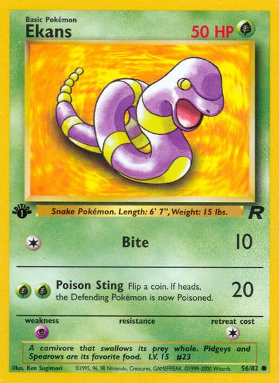 Ekans (56/82) (Team Rocket)