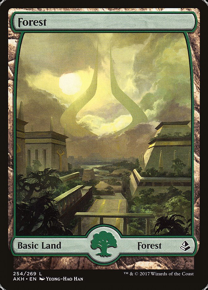 Forest (254) - Full Art (254) (Amonkhet)
