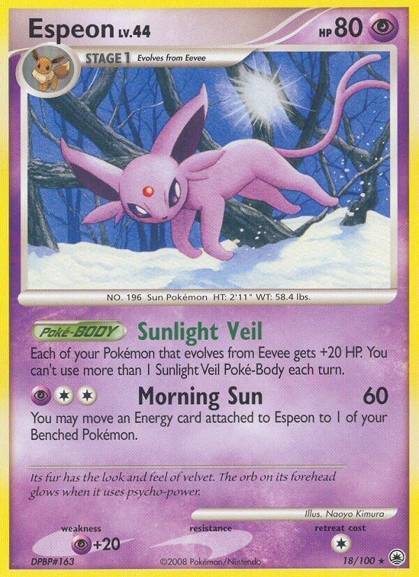 Image for Espeon (18/100) [Majestic Dawn] - Pokemon