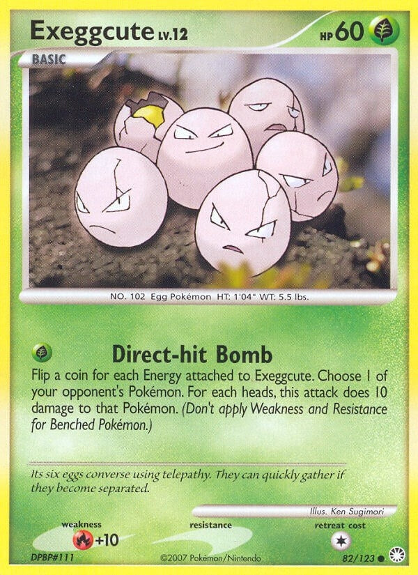 Image for Exeggcute (82/123) [Mysterious Treasures] - Pokemon