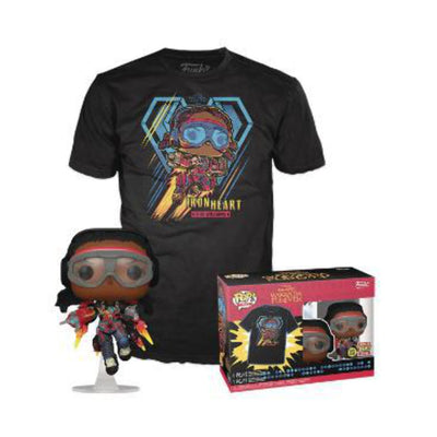 Funko Pop! & Tee: Black Panther – Wakanda Forever Pop! #1172 (Glow) with T-Shirt – Size 3XL