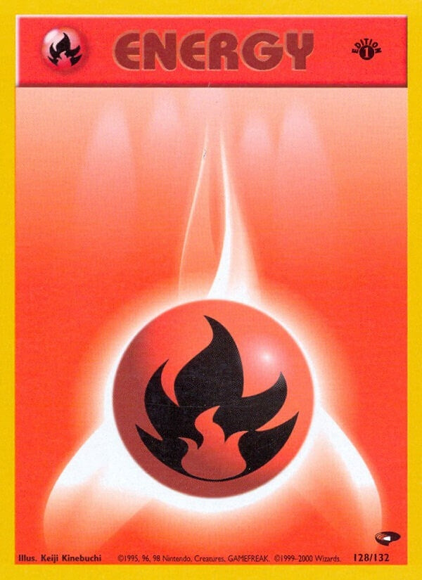 Image for Fire Energy (128/132) [Gym Challenge] - Pokemon