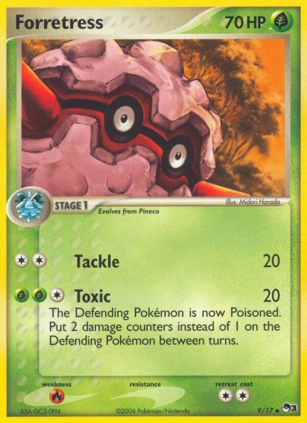 Image for Forretress (009/017) [POP Series 3] - Pokemon