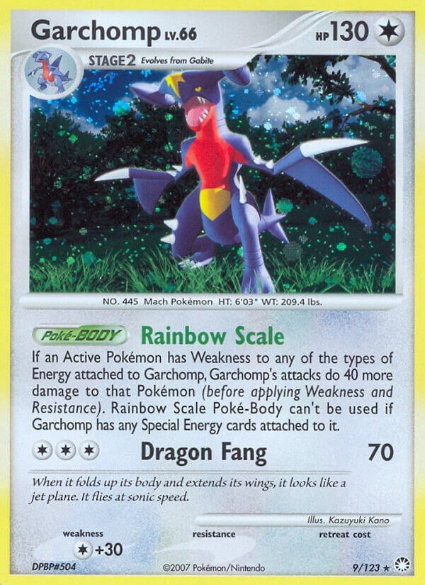 Image for Garchomp (9/123) [Mysterious Treasures] - Pokemon