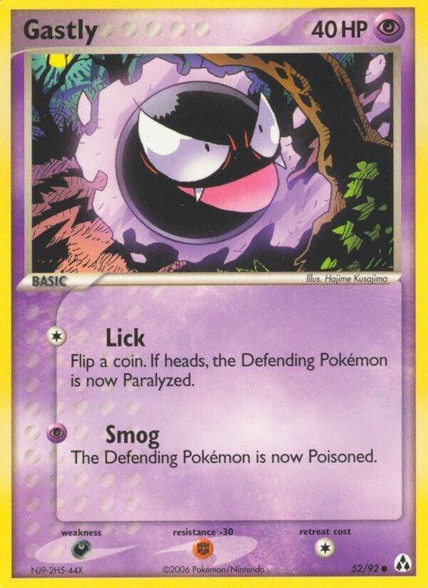 Image for Gastly (52/92) [Legend Maker] - Pokemon