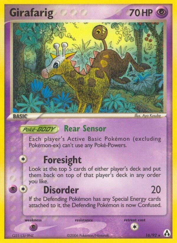 Image for Girafarig (16/92) [Legend Maker] - Pokemon