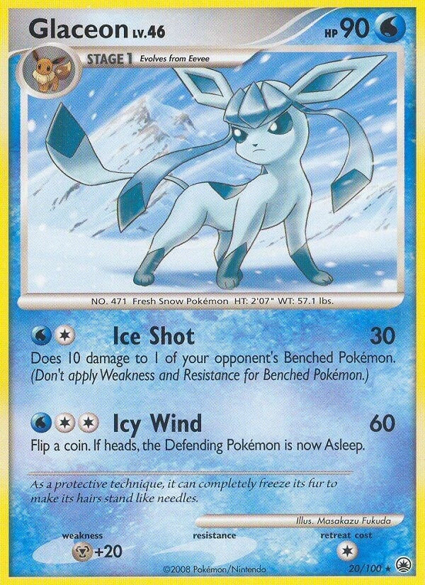 Image for Glaceon (20) (20/100) [Majestic Dawn] - Pokemon