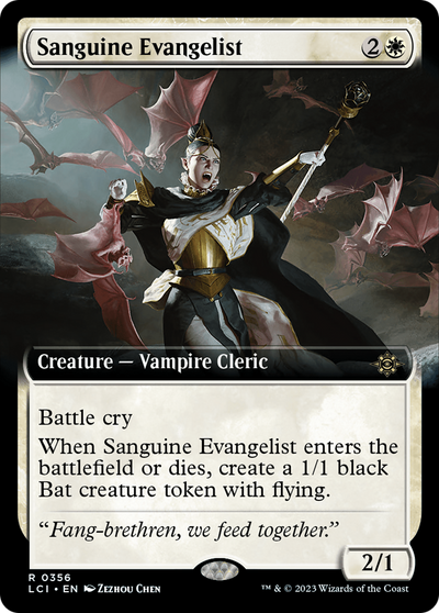 Sanguine Evangelist (Extended Art) (356) (The Lost Caverns of Ixalan)