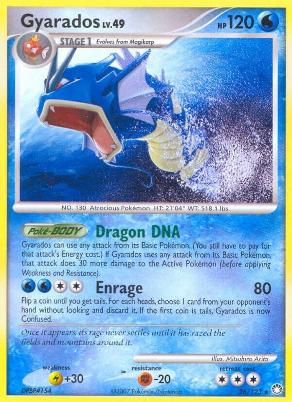Image for Gyarados (26/123) [Mysterious Treasures] - Pokemon