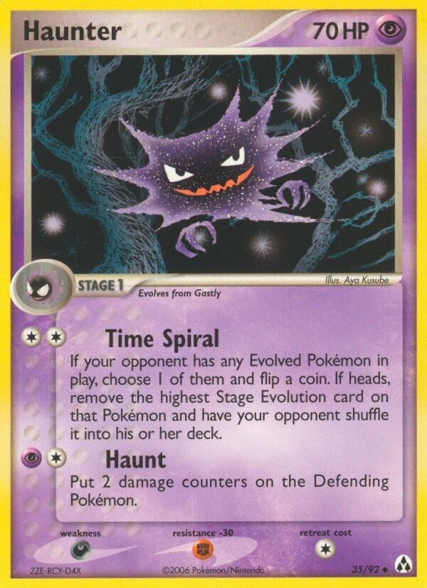 Image for Haunter (35/92) [Legend Maker] - Pokemon