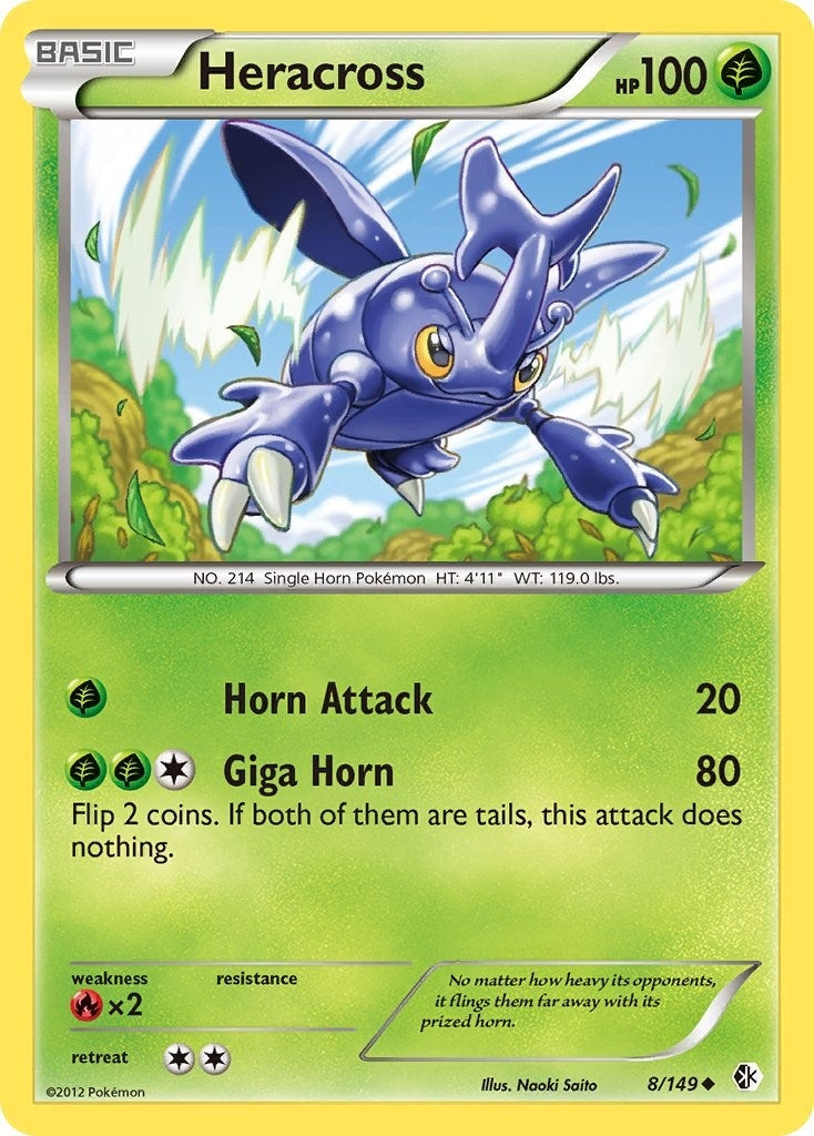 Image for Heracross (8/149) [Boundaries Crossed] - Pokemon