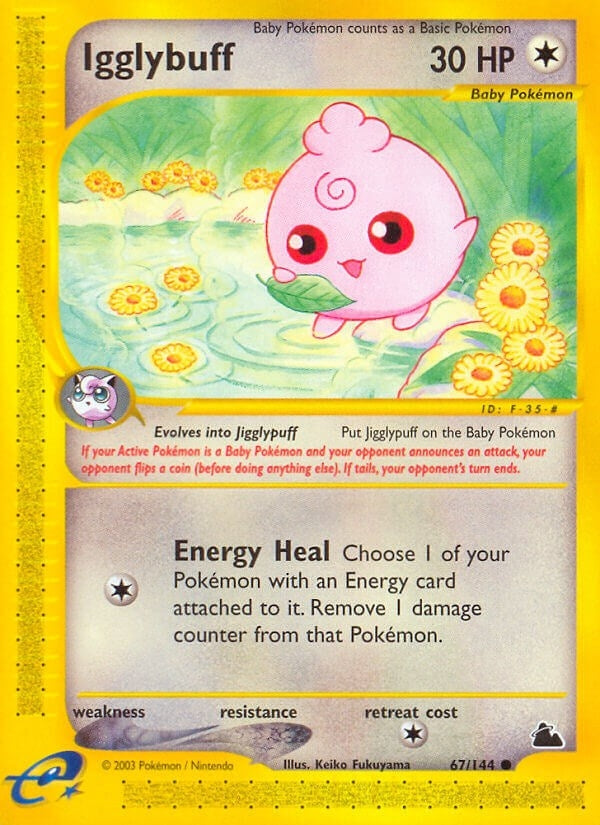 Image for Igglybuff (067/144) [Skyridge] - Pokemon