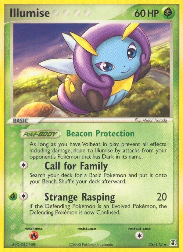 Image for Illumise (45/113) [Delta Species] - Pokemon