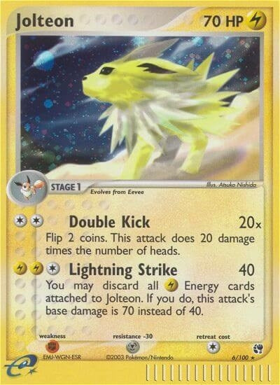 Image for Jolteon (6/100) [Sandstorm] - Pokemon