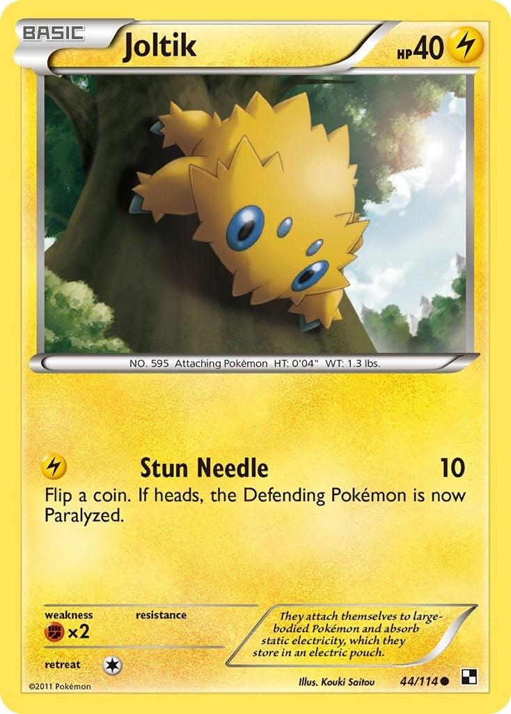 Image for Joltik (44) (44/114) [Black and White] - Pokemon