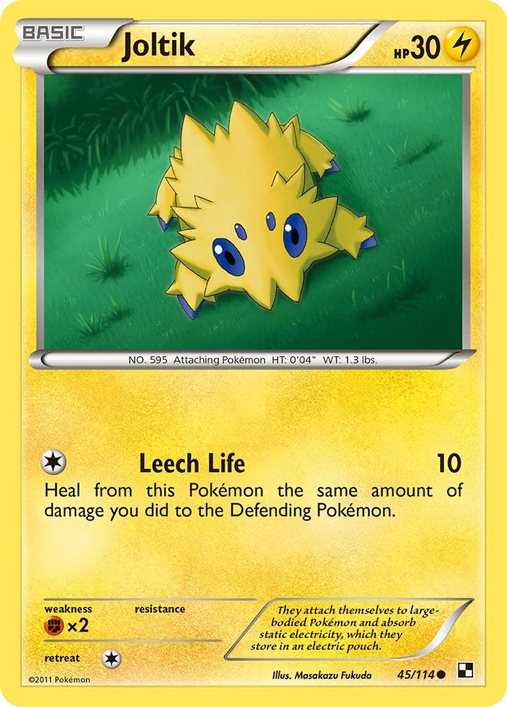 Image for Joltik (45) (45/114) [Black and White] - Pokemon