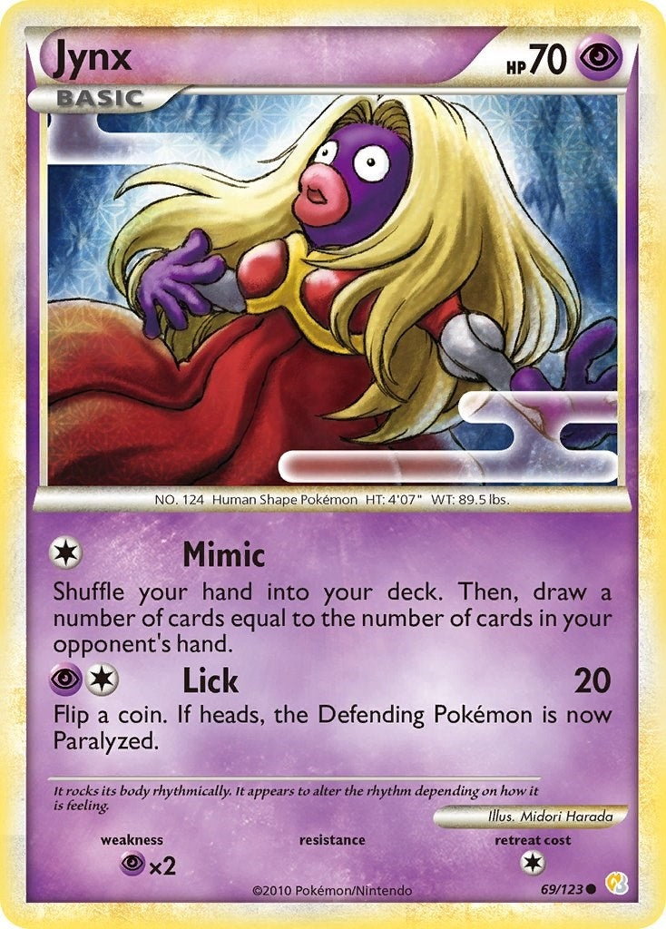 Image for Jynx (69/123) [HeartGold SoulSilver] - Pokemon