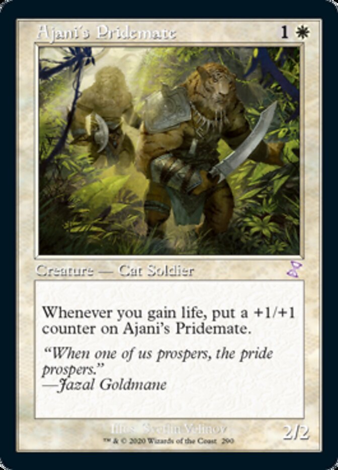 Ajani's Pridemate (290) [Time Spiral: Remastered]