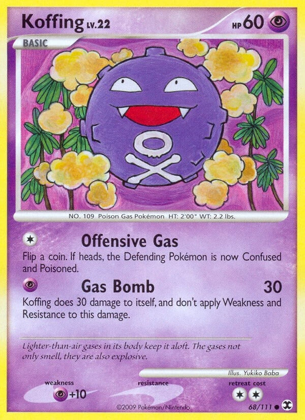 Image for Koffing (68/111) [Rising Rivals] - Pokemon