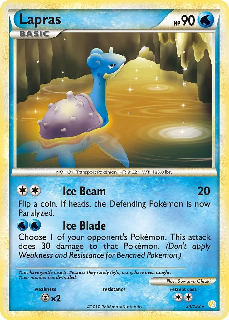 Image for Lapras (24/123) [HeartGold SoulSilver] - Pokemon