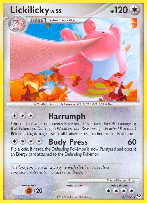 Image for Lickilicky (33/127) [Platinum] - Pokemon