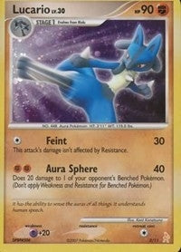 Image for Lucario (3/11) [DP Trainer Kit: Manaphy & Lucario] - Pokemon