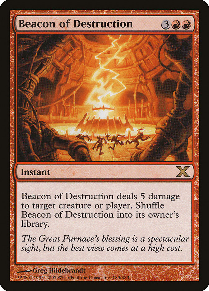 Beacon of Destruction (189) [10th Edition]