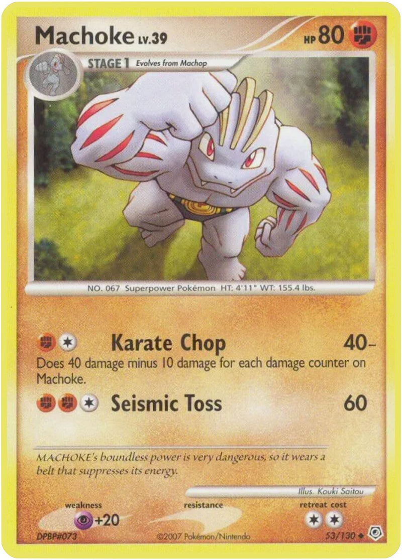 Image for Machoke (53/130) [Diamond and Pearl] - Pokemon