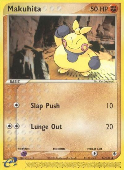 Image for Makuhita - 56109 (56/109) [Ruby and Sapphire] - Pokemon