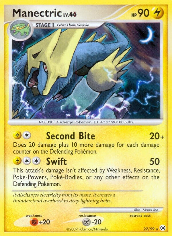 Image for Manectric (22) (22/99) [Arceus] - Pokemon