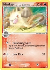 Image for Mankey (Delta Species) (70/110) [Holon Phantoms] - Pokemon