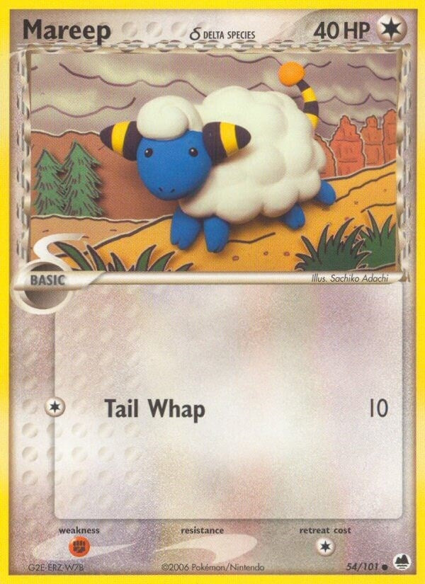 Image for Mareep (Delta Species) (54/101) [Dragon Frontiers] - Pokemon
